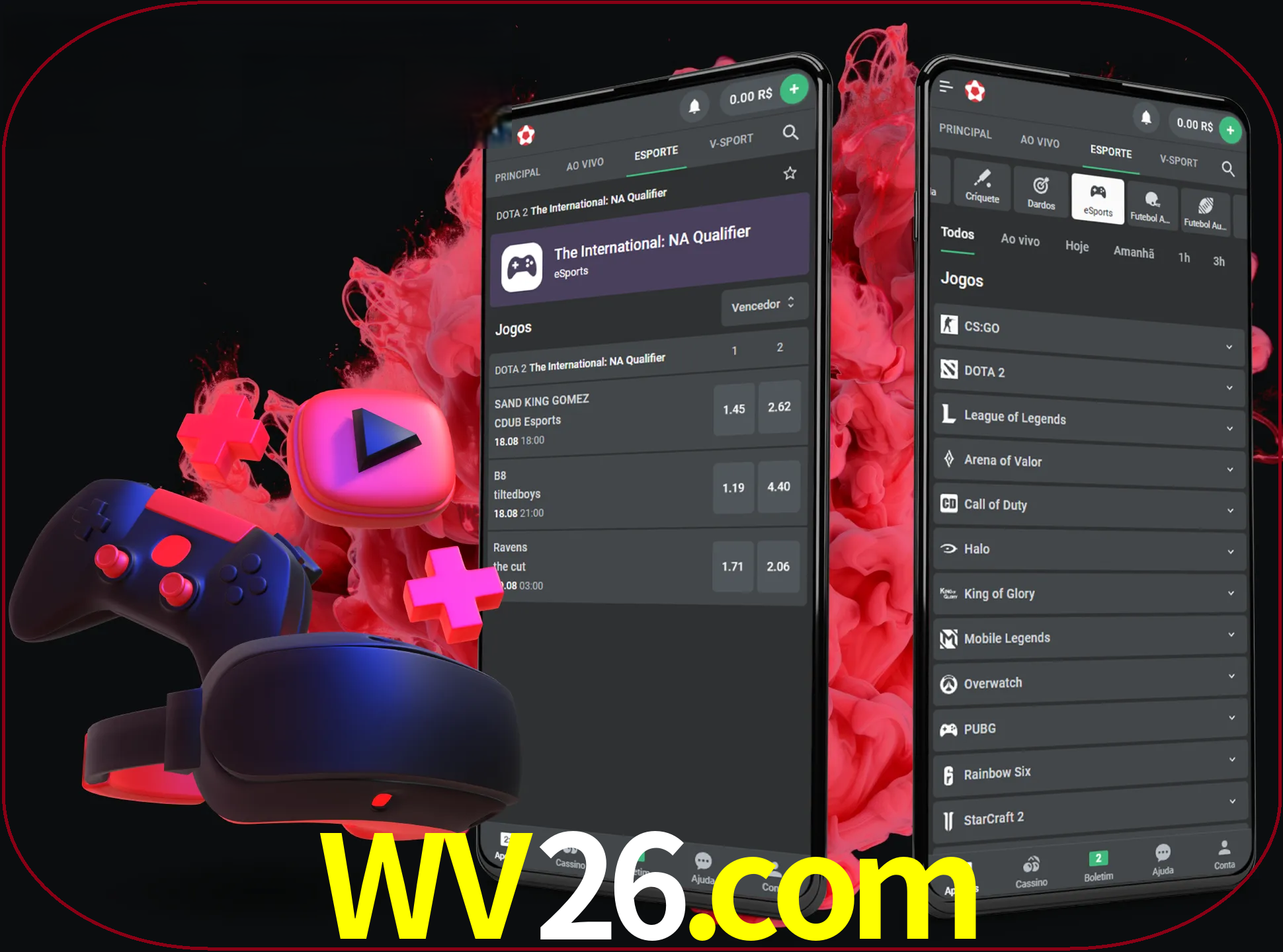 Para ter a aplicação móvel wv26 no seu smartphone, basta descarregar o ficheiro apk e seguir as instruções.