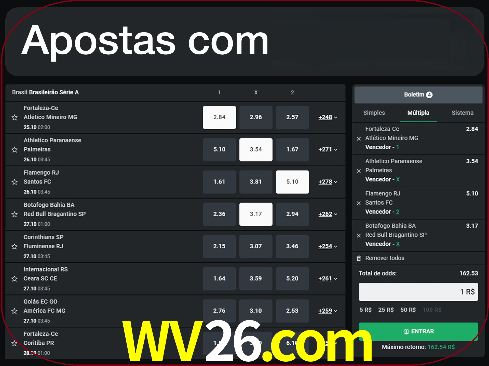 Aposte em vários diciplines com LeonBet.