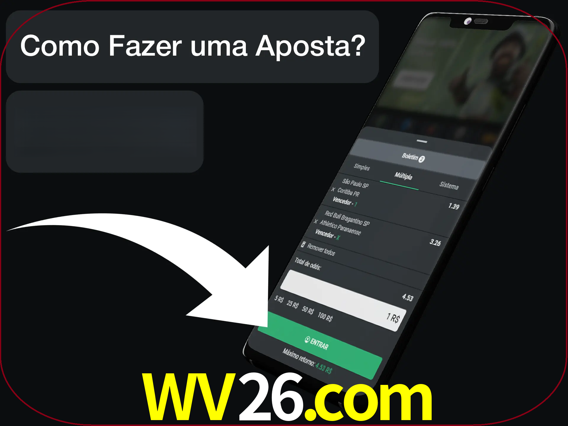 Preencha sua aposta e aguarde o resultado.