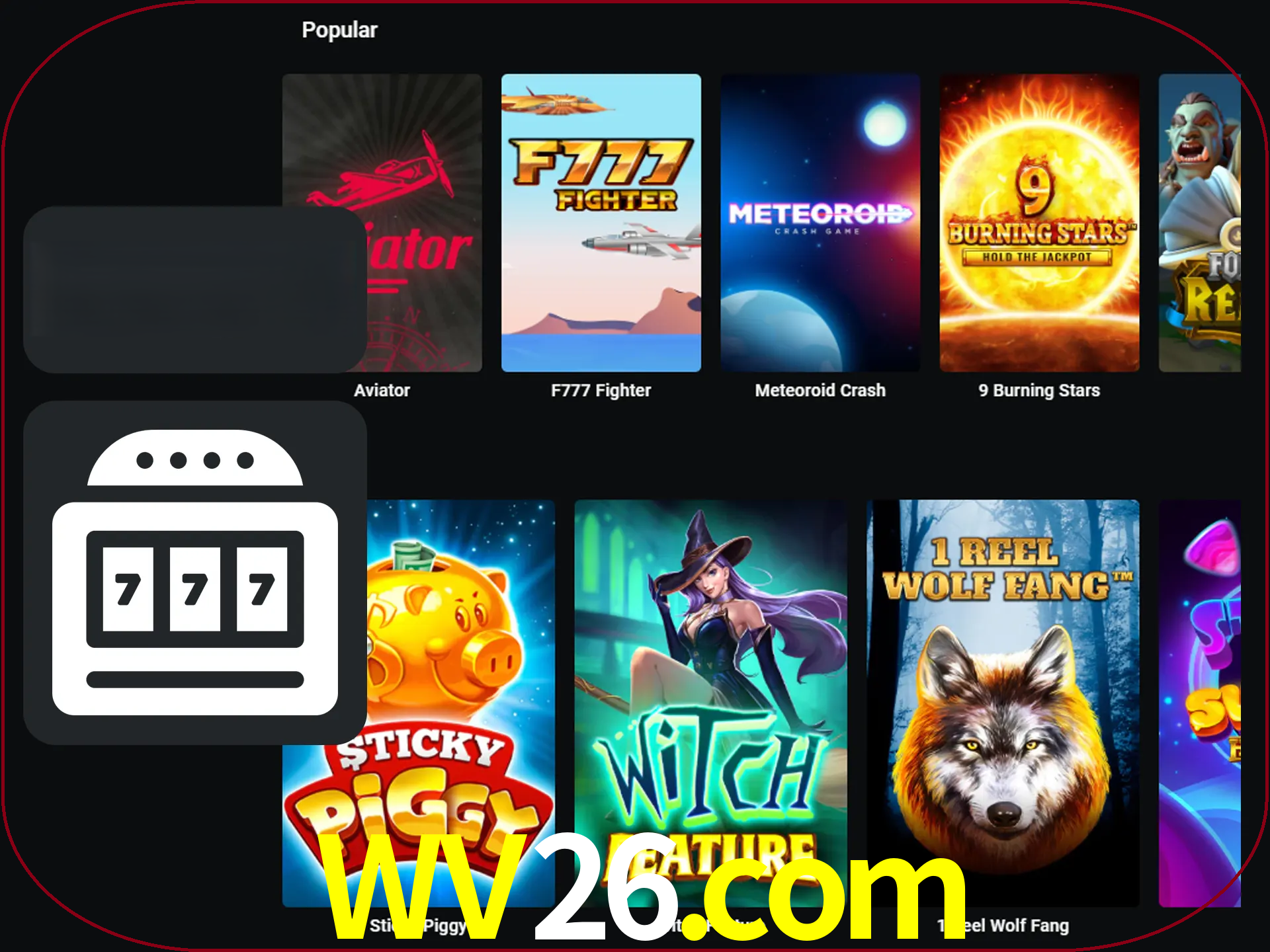 Gire seus slots de dinheiro favoritos.